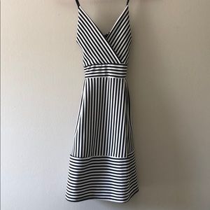 Black and White Stripped Dress